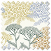 Yarrow, Chartreuse - Made to Measure Curtains